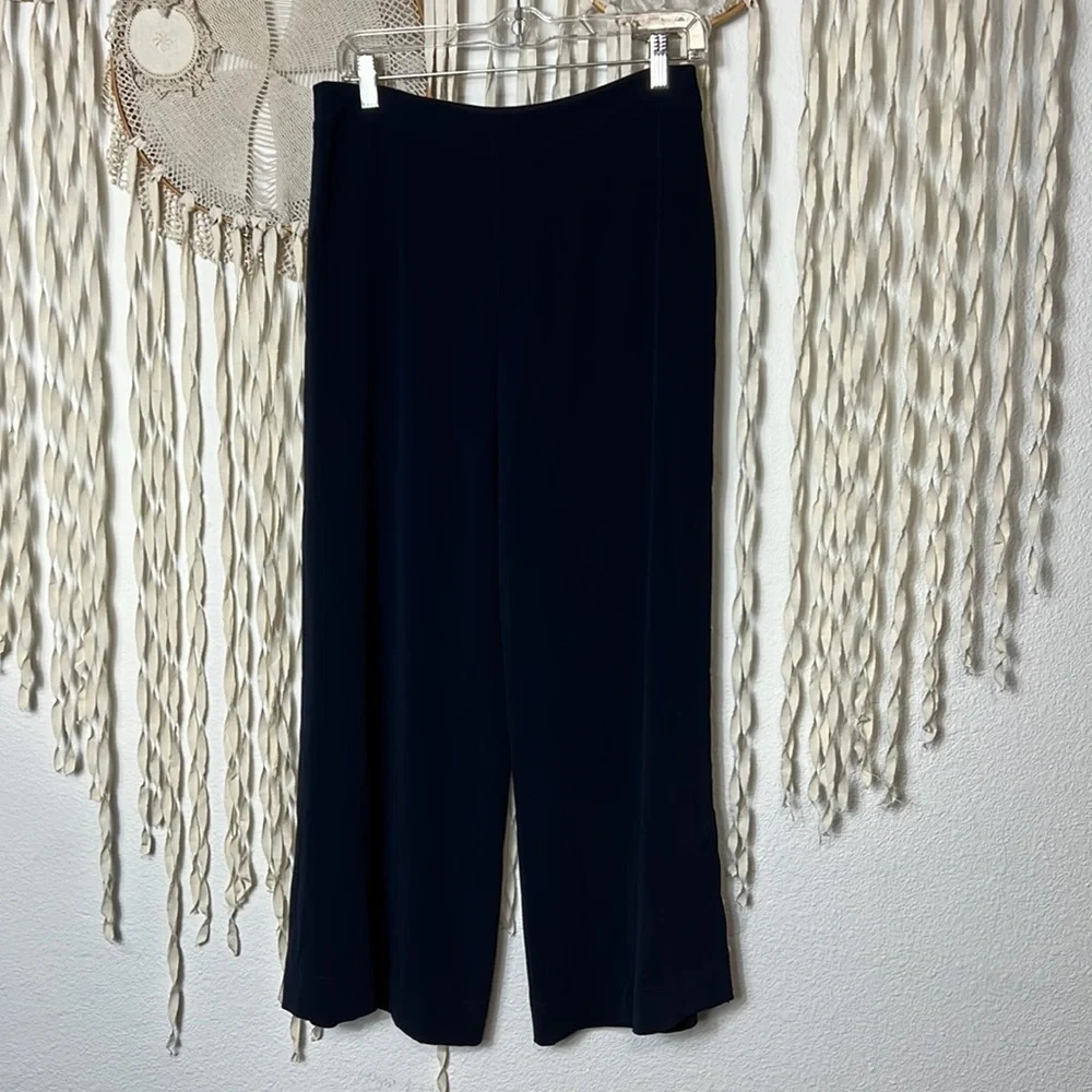 Derek Lam 10 Crosby NWT size 8 Navy Sailor Pant With Silver Detail